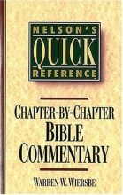 Cover art for Nelson's Quick Reference Chapter-by-Chapter Bible Commentary: Nelson's Quick Reference Series