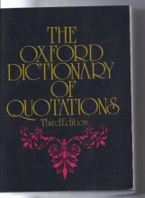 Cover art for Oxford Dictionary Of Quotations - Third Edition
