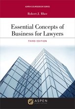 Cover art for Essential Concepts of Business for Lawyers (Aspen Coursebook Series)