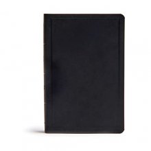 Cover art for CSB Deluxe Gift Bible, Black LeatherTouch