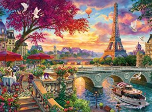 Cover art for Buffalo Games - Vive la Paris - 1000 Piece Jigsaw Puzzle
