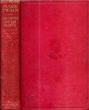 Cover art for 1909 Mark Twain The Prince and the Pauper Illustrated Edition
