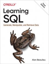 Cover art for Learning SQL: Generate, Manipulate, and Retrieve Data