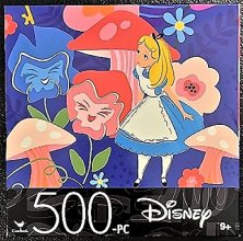 Cover art for All in The Golden Afternoon Alice in Wonderland 500 pc Puzzle