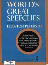 Cover art for A Treasury of the World's Great Speeches