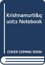 Cover art for Krishnamurti"s Notebook
