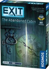 Cover art for Exit: The Abandoned Cabin | Exit: The Game - A Kosmos Game | Kennerspiel Des Jahres Winner | Family-Friendly, Card-Based at-Home Escape Room Experience for 1 to 4 Players, Ages 12+