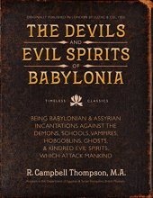 Cover art for The Devils and Evil Spirits of Babylonia: Babylonian and Assyrian Incantations Against Demons, Schools, Vampires, Hobgoblins, Ghosts, and Kindred Evil Spirits