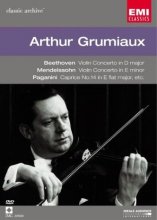 Cover art for Arthur Grumiaux Plays Beethoven & Mendelssohn Violin Concertos (EMI Classic Archive) [DVD]