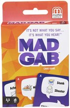 Cover art for MAD GAB Card Game of Verbal Puzzle Phrases, Gift for Players Ages 12 Years & Olderâ€‹â€‹â€‹