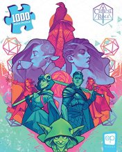 Cover art for Critical Role Mighty Nein 1000 Piece Jigsaw Puzzle | Featuring Characters of Role-Playing Web Series | Collectible Puzzle for Critters and Critical Role Fans | Officially Licensed Critical Role Puzzle