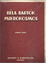 Cover art for Béla Bartók Mikrokosmos Piano Solo, Vol. 1