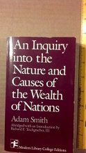 Cover art for An Inquiry into the Nature and Causes of the Wealth of Nations