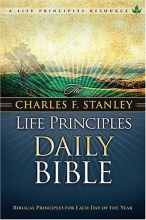 Cover art for The Charles F. Stanley Life Principles Daily Bible NKJV