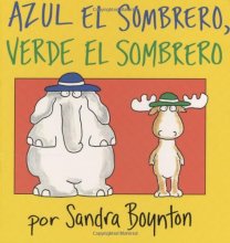 Cover art for Azul el sombrero, verde el sombrero (Blue Hat, Green Hat -- Spanish version)