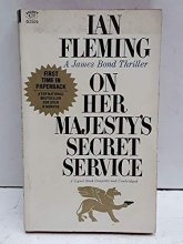 Cover art for On Her Majesty's Secret Service (A James Bond Thriller, Signet P2732)
