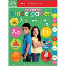 Cover art for Get Ready for Kindergarten Jumbo Workbook: Scholastic Early Learners (Jumbo Workbook)