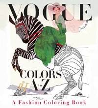 Cover art for Vogue Colors A to Z: A Fashion Coloring Book