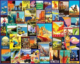 Cover art for White Mountain Puzzles World Tour, 1000 Piece Jigsaw Puzzle