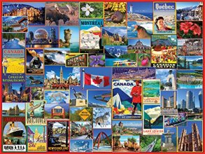 Cover art for White Mountain Puzzles Best Places in Canada - 1000 Piece Jigsaw Puzzle