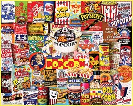 Cover art for White Mountain Puzzles - Popcorn - 1000 Piece Jigsaw Puzzle