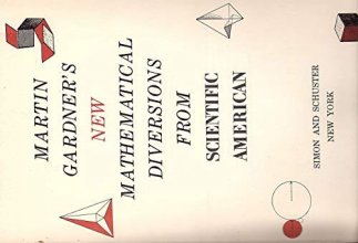 Cover art for Martin Gardner's new mathematical diversions from "Scientific American"