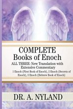 Cover art for Complete Books of Enoch: 1 Enoch (First Book of Enoch), 2 Enoch (Secrets of Enoch), 3 Enoch (Hebrew Book of Enoch)