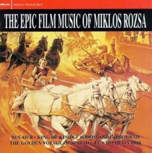 Cover art for The Epic Film Music of Miklos Rozsa