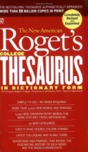 Cover art for New American Roget's College Thesaurus in Dictionary Form (Revised &Updated) (Signet Reference)