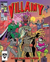 Cover art for Mayfair Games Villainy: Diabolical Doom-Dealing Doers of Dastardly Deeds Board Game,MF4134