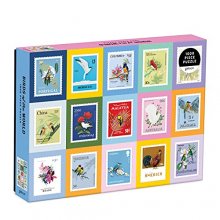Cover art for Galison Birds of The World Puzzle, 1,000 Pieces, 27” x 20'' – Jigsaw Puzzle Featuring Artwork from Diana Beltrán Herrera – Thick, Sturdy Pieces, Challenging Family Activity, Makes a Great Gift, multicolor