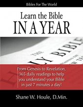 Cover art for Learn the Bible in a Year: Genesis to Revelation in 365 Lessons