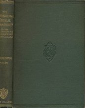 Cover art for The Epistle of St. Paul to the Thessalonians. A Critical and Exegetical Commentary. The International Critical Commentary