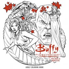 Cover art for Buffy the Vampire Slayer: Big Bads & Monsters Adult Coloring Book