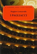 Cover art for I Pagliacci: Vocal Score (G. Schirmer Opera Score Editions)
