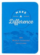 Cover art for Make a Difference (Faux leather gift edition): 365 World-Changing Devotions