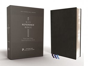 Cover art for NIV, Reference Bible, Deluxe Single-Column, Premium Goatskin Leather, Black, Premier Collection, Black Letter, Art Gilded Edges, Comfort Print