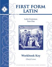 Cover art for First Form Latin Workbook Key