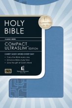 Cover art for Holy Bible: King James Version Cornflower Blue LeatherSoft Compact UltraSlim
