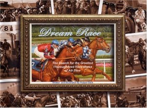Cover art for Dream Race: The Search for the Greatest Thoroughbred Race Horse of All-Time