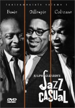 Cover art for Jazz Casual DVD (Count Basie, John Coltrane, Dizzy Gillespie)