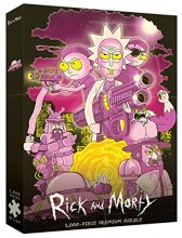 Cover art for Rick and Morty “Big Trouble in Little Sanchez” 1000 piece Premium Puzzle| Rick Morty Adult Swim TV Show Jigsaw Puzzle