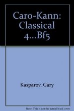 Cover art for Caro-Kann: Classical 4...Bf5 (The Macmillan Chess Library)