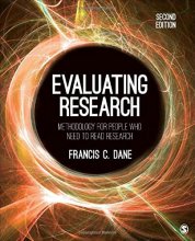 Cover art for Evaluating Research: Methodology for People Who Need to Read Research