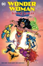 Cover art for Wonder Woman and the Justice League America Vol. 1