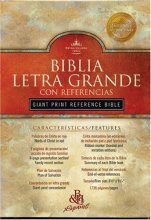 Cover art for RVR 1960 Biblia Letra Grande con Referencias, negro oscuro piel fabricada (Spanish Edition)