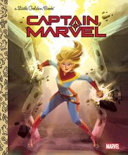 Cover art for Captain Marvel Little Golden Book (Marvel)