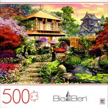 Cover art for Big Ben 500 Piece Puzzle - Japan Garden by Dominic Davison
