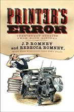 Cover art for Printer's Error: Irreverent Stories from Book History