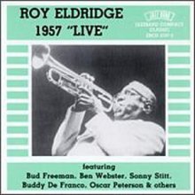 Cover art for Roy Eldridge: 1957 Live